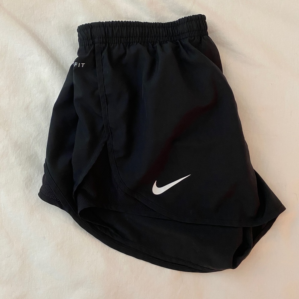 Nike Dri-Fit black running shorts